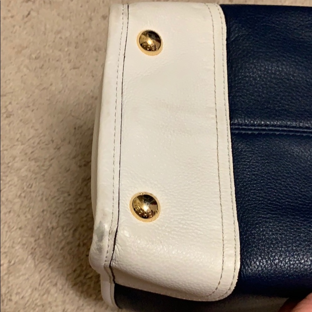 Michael Kors Navy leather purse - Picture 5 of 7